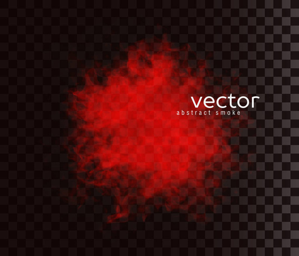 Vector illustration of smoky shape. - Vetor, Imagem