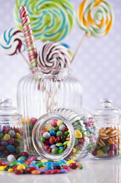 Змішані барвисті цукерки
  - Фото, зображення