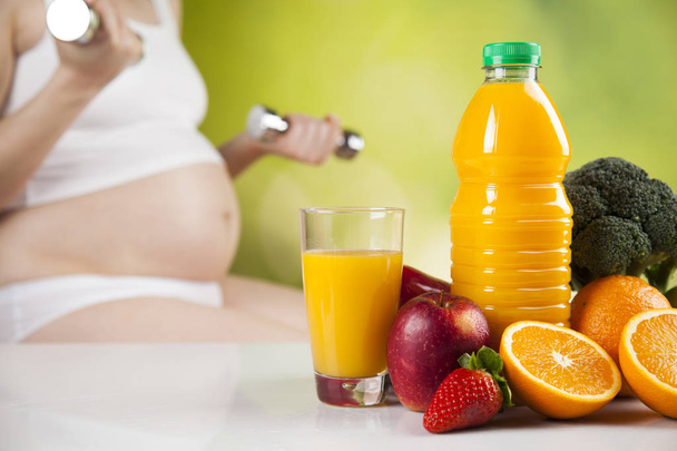 Táplálkozás és a diéta, a terhesség alatt - Fotó, kép