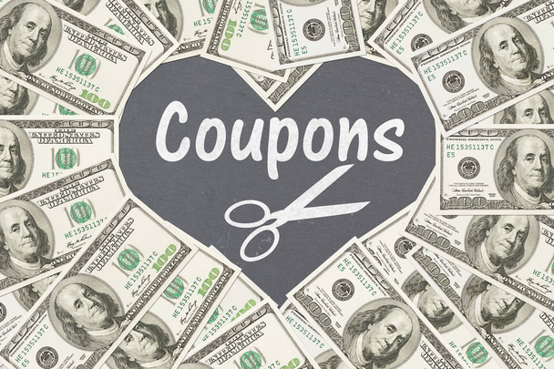 Love saving money with coupons - Photo, Image