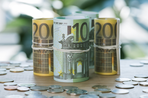 банкноти та монети євро
 - Фото, зображення