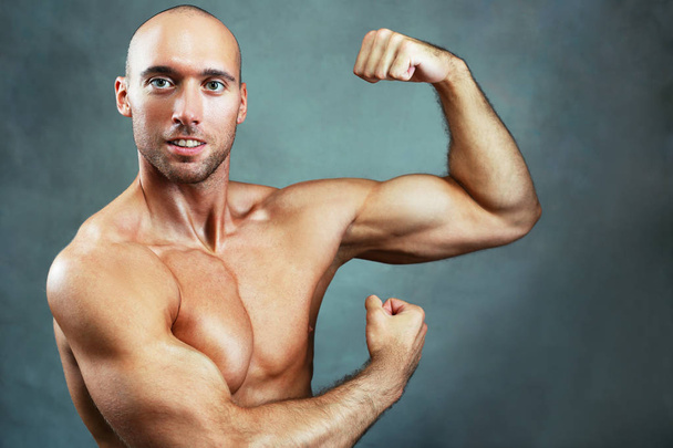 muscular athletic man - Photo, Image