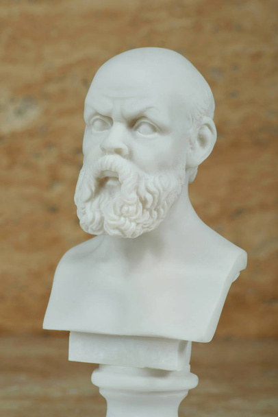 Statue of Socrates,ancient Greek philosopher. - Photo, Image