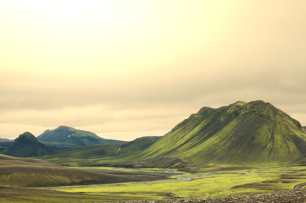 Исландский ландшафт
 - Фото, изображение