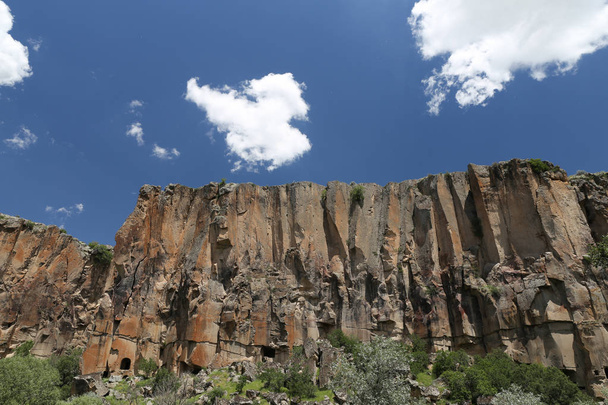Κοιλάδα Ιλάρα στην Καππαδοκία της Τουρκίας - Φωτογραφία, εικόνα