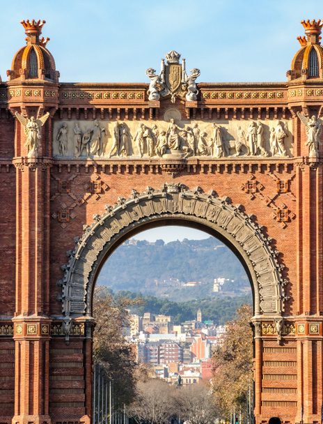 Arch de Triomphe in Barcelona   - Fotografie, Obrázek