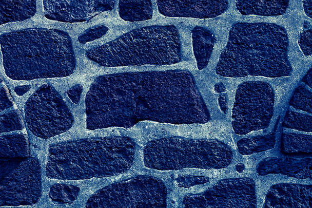 Texture of natural stones on the wall of traditional Iceland hou - Foto, immagini