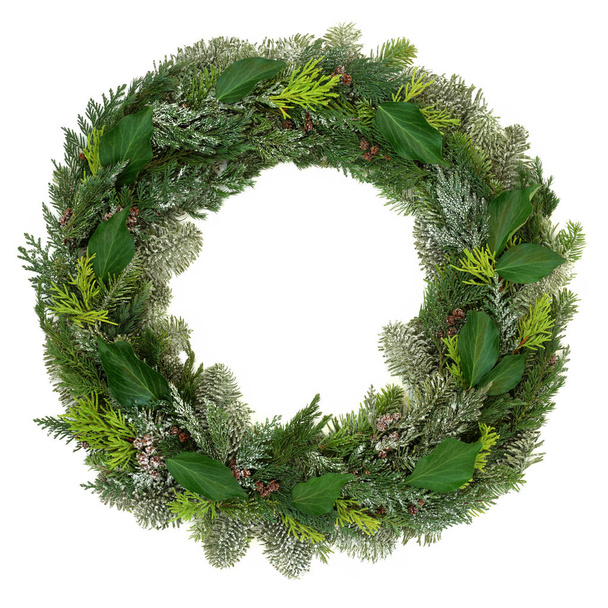 Winter Wreath Decoration - Photo, Image