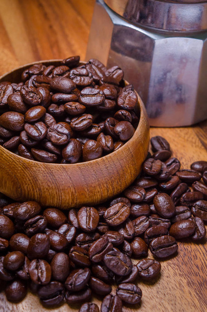コーヒー豆の背景/コーヒー豆コーヒー豆の木/  - 写真・画像