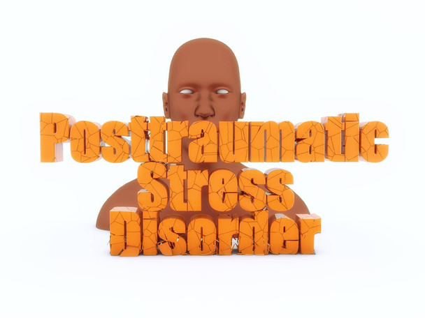 3d голова і посттравматичний стресовий розлад text
 - Фото, зображення