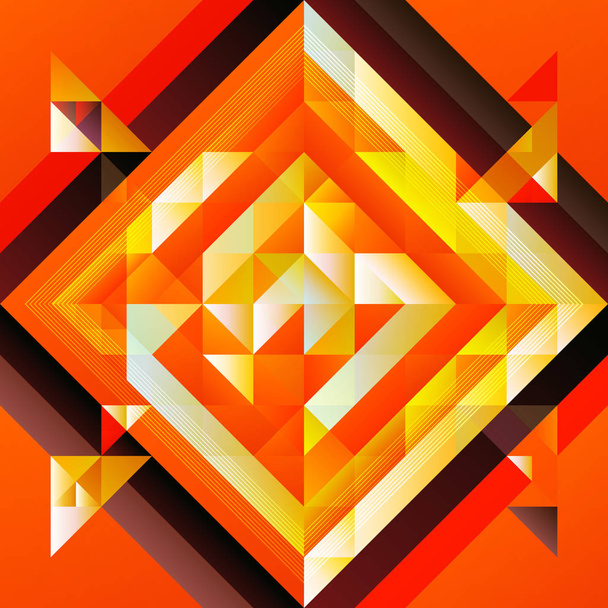 geometric colorful seamless pattern - Вектор,изображение