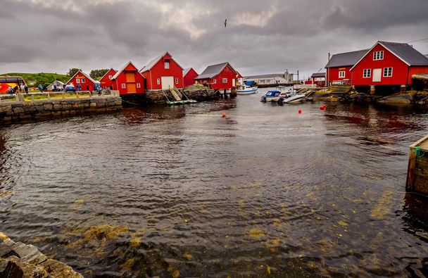 Halászati falu - Molde, Norvégia - Fotó, kép