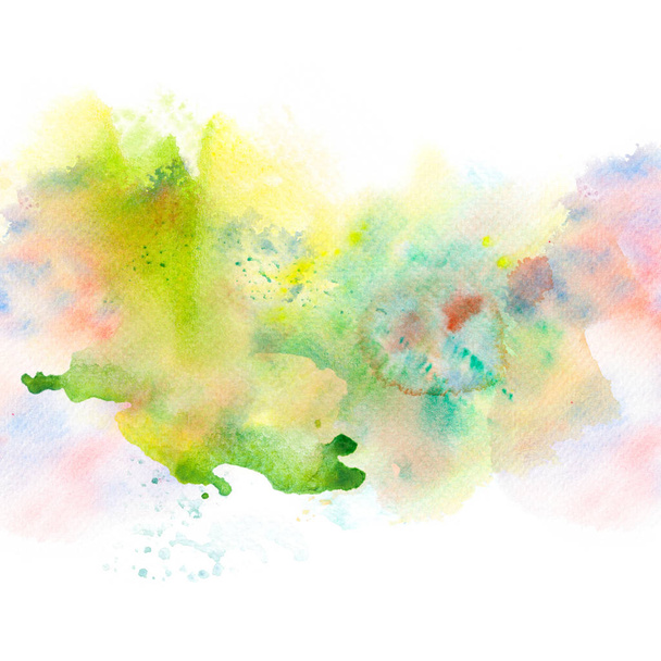 Abstract watercolor splash background. - Photo, Image