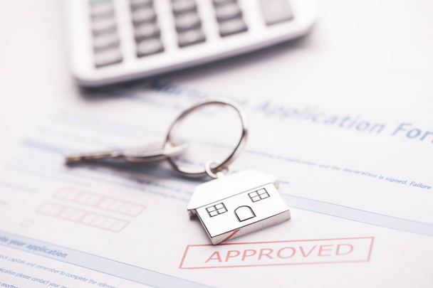 Mortgage kredi anlaşması başvurusu onaylanan - Fotoğraf, Görsel
