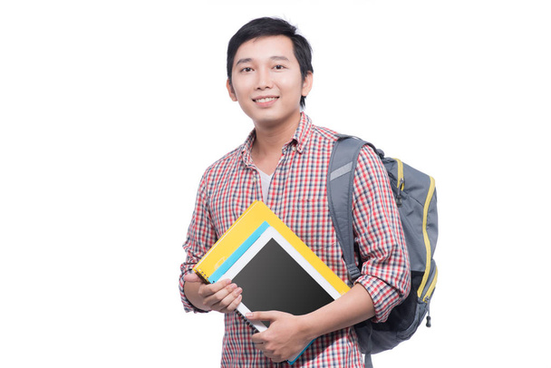 student holding books - Photo, Image