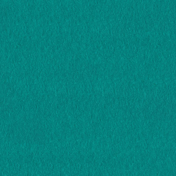 Aquafarbener Filzhintergrund für Design. nahtlose quadratische Textur,  - Foto, Bild