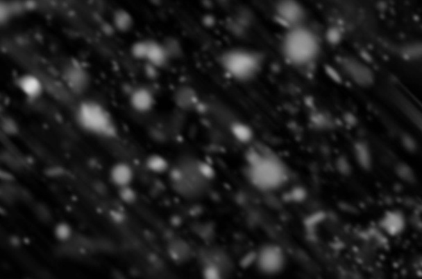snow texture on black. - Photo, Image