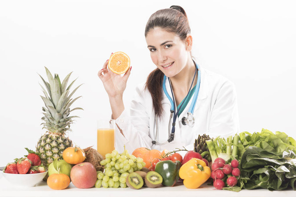 Feminino médico nutricionista - Foto, Imagem