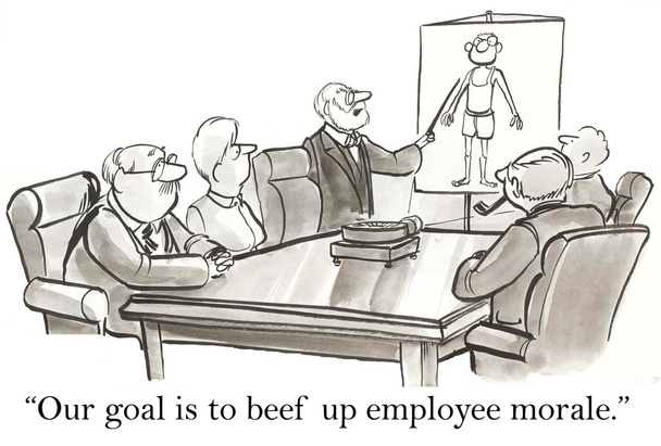 Nuestro objetivo es reforzar la moral de los empleados
 - Foto, Imagen