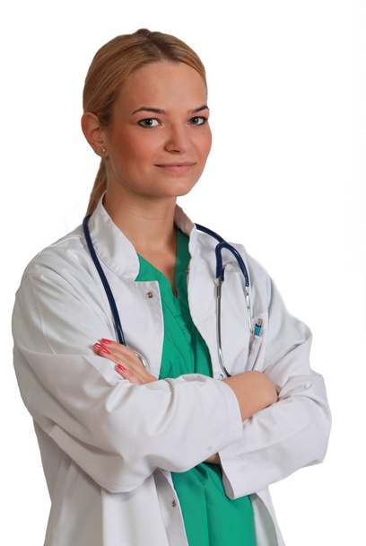 Young Female Doctor - Fotoğraf, Görsel