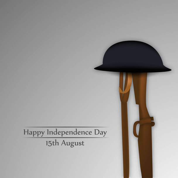 ilustração da Índia Dia da independência fundo
  - Vetor, Imagem
