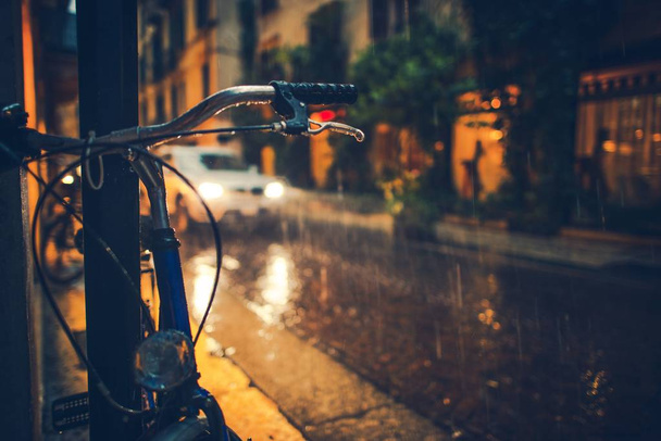 dia chuvoso na cidade - Foto, Imagem