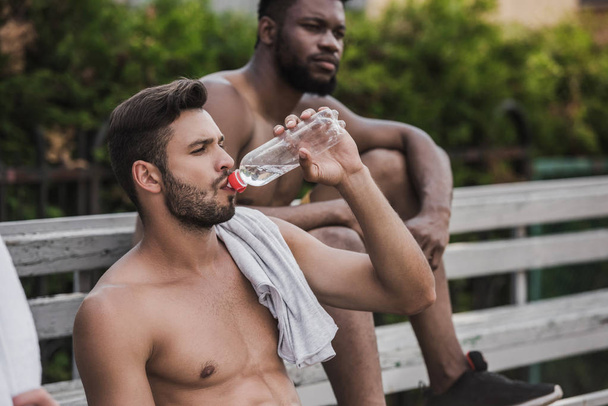 Two young men resting - Photo, Image