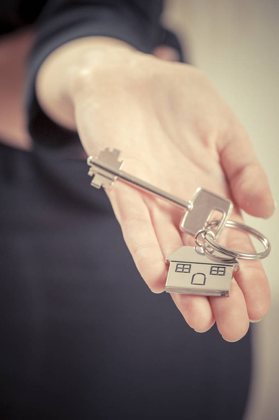 Předání klíče z nového domova - Fotografie, Obrázek