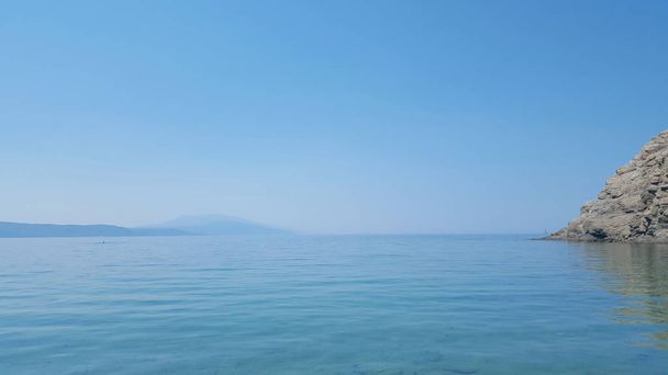 Gyönyörű Micros-Aselinos beach, Skiathos island, Görögország, a nyári - Fotó, kép