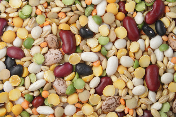 Mélange de haricots et de céréales
 - Photo, image
