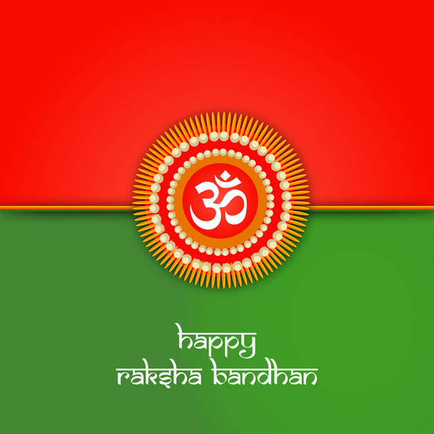 Illustration des Hindu-Festivals Raksha Bandhan Hintergrund - Vektor, Bild