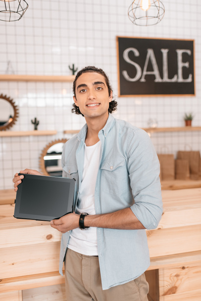 boutique owner with digital tablet - Photo, Image