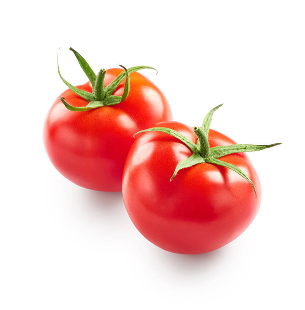 ripe tomatoes with drops of water  - Foto, Imagen