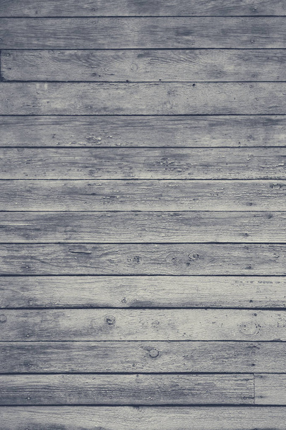 Old gray shabby wooden planks with cracked color paint - Valokuva, kuva