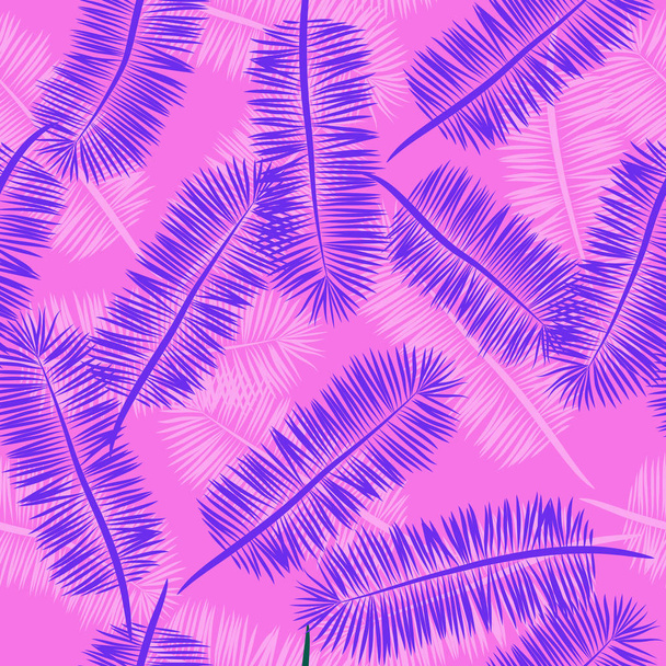 Безшовні тропічних візерунком
 - Вектор, зображення