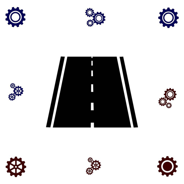 road icon, vector - Vector, Image