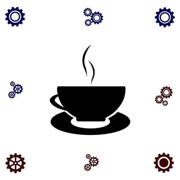 Вектор Кофейной иконы
 - Вектор,изображение