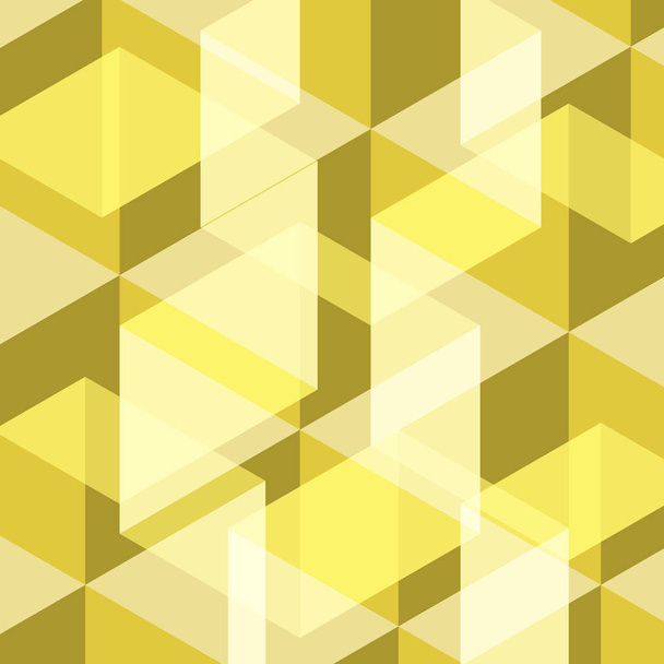 Abstract yellow geometric template background - Vector, Image