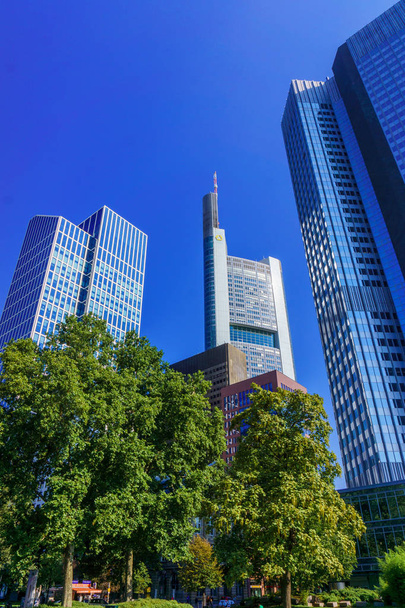 Frankfurt, Germany - SEPTEMBER  10, 2015 : European Central Bank - Fotó, kép