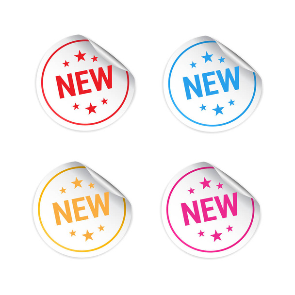 New Stickers Vector - Vector, Image