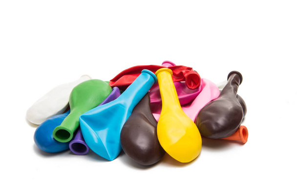 χρωματιστά μπαλόνια απομονωθεί  - Φωτογραφία, εικόνα