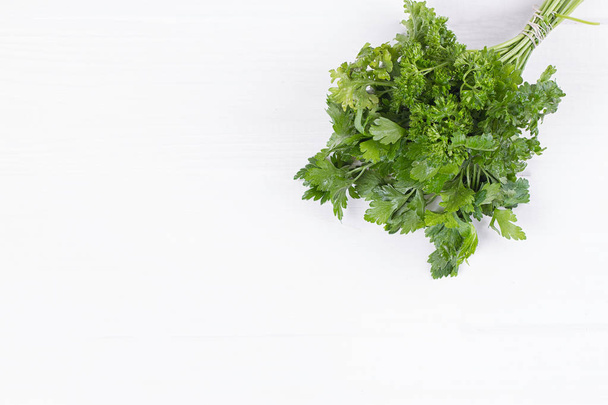 fresh parsley and dill - Fotoğraf, Görsel