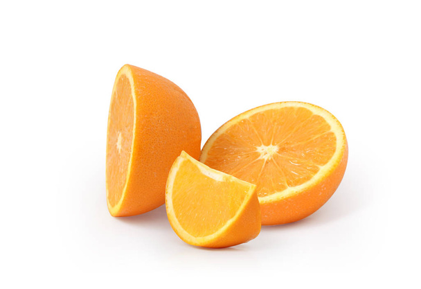  orange auf weißem Hintergrund - Foto, Bild