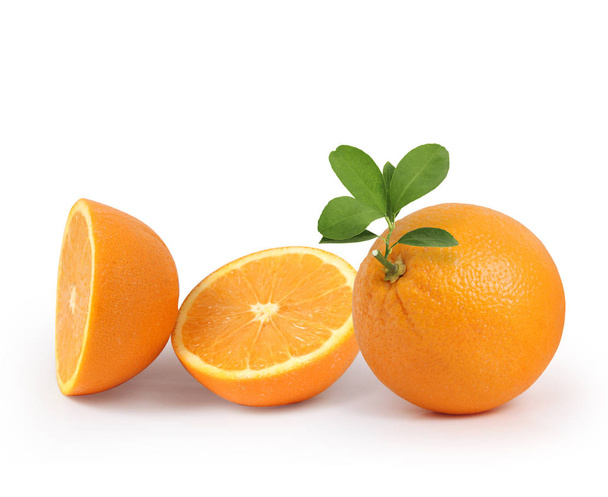  orange on white background - Fotó, kép