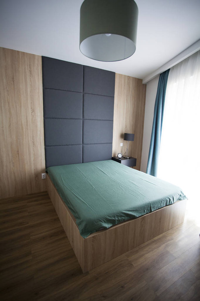 Elegant bedroom contemporary style. - Valokuva, kuva
