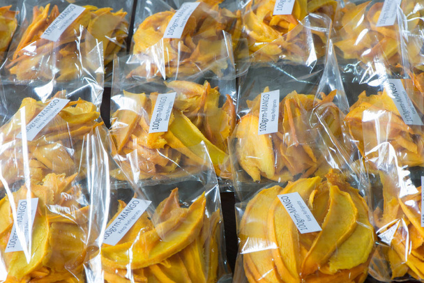 Packed of Natural Dehydrated Mangoes  - Photo, Image
