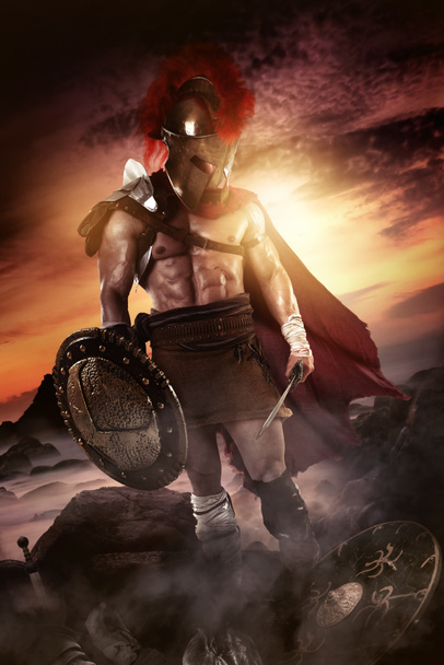 alter Soldat oder Gladiator - Foto, Bild