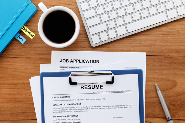 Resume applying for jobs - Photo, image