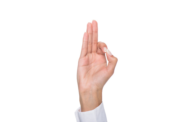 person showing ok sign - Photo, Image