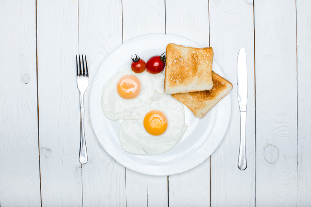 fried eggs - Valokuva, kuva